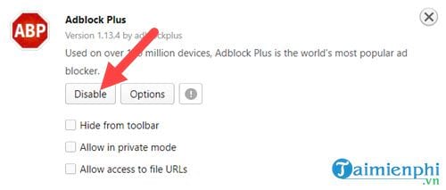 Picture 12 of How to turn off, disable, or hide Adblock