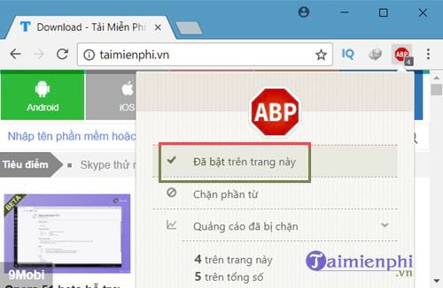 Picture 3 of How to turn off, disable, or hide Adblock