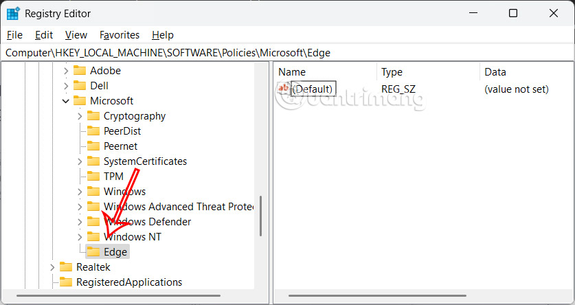 How to turn off exporting saved passwords in Microsoft Edge Picture 2