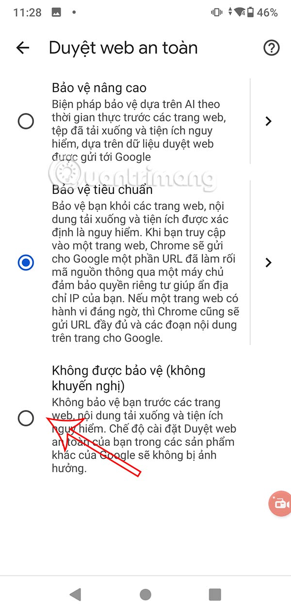 How to turn off file download blocking mode on Chrome Picture 5
