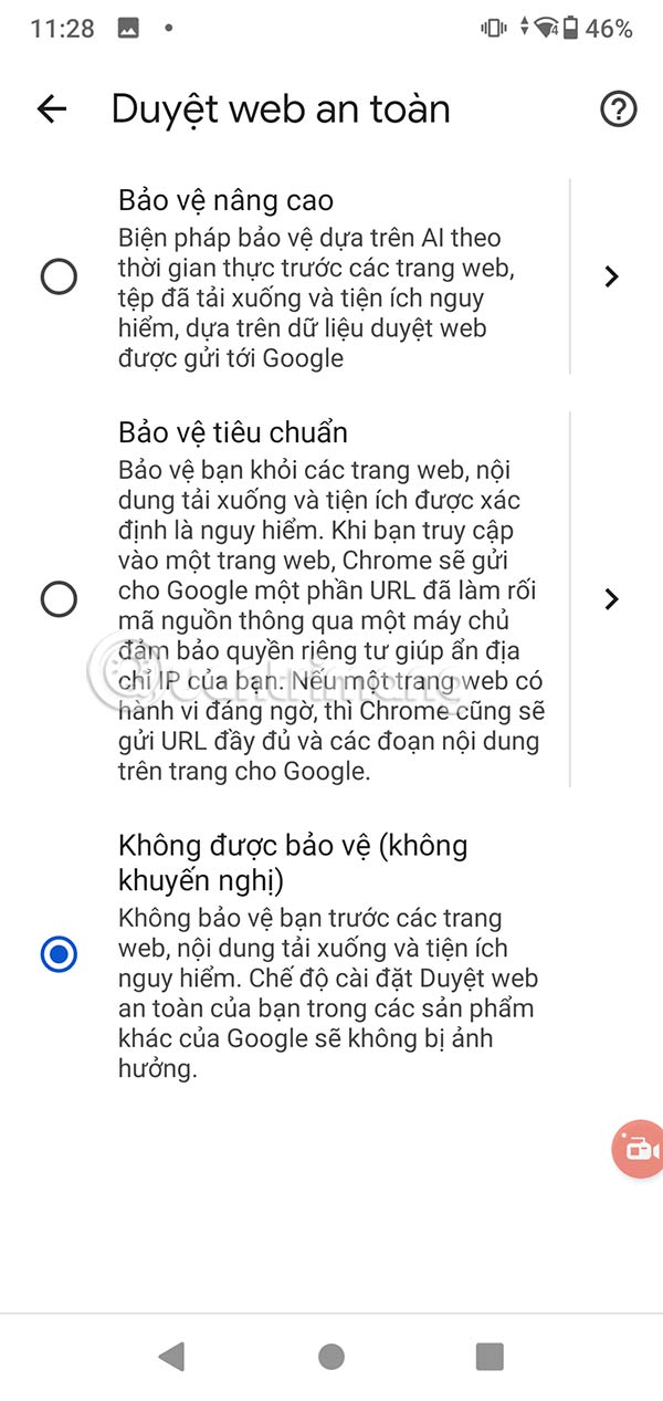 How to turn off file download blocking mode on Chrome Picture 7