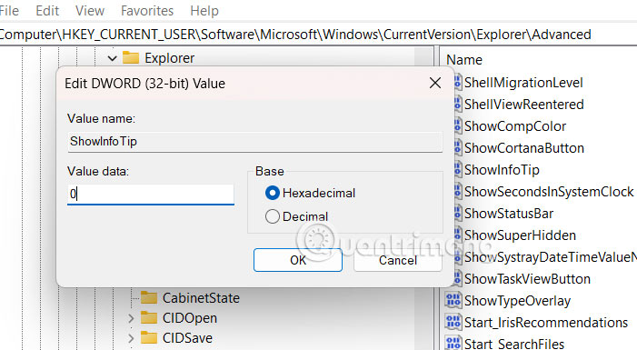 How to turn off Windows 11 folder description pop-ups Picture 9
