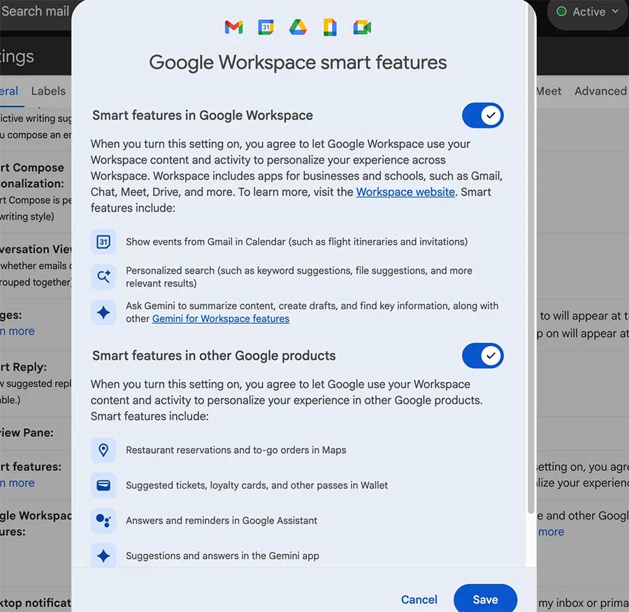 Picture 1 of How to turn off Gemini AI on your Google account
