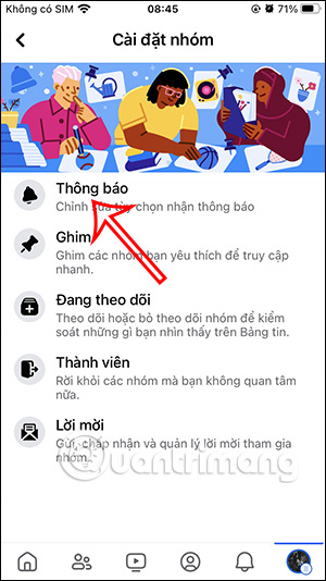 Picture 4 of How to turn off group notifications on Facebook