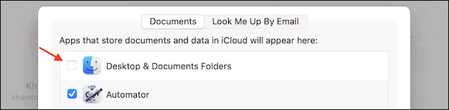 Picture 4 of How to turn off iCloud sync for Desktop and Documents folders on a Mac