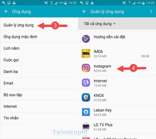 Picture 5 of How to turn off Instagram notifications on iPhone, Samsung, Oppo, LG, HTC phones.