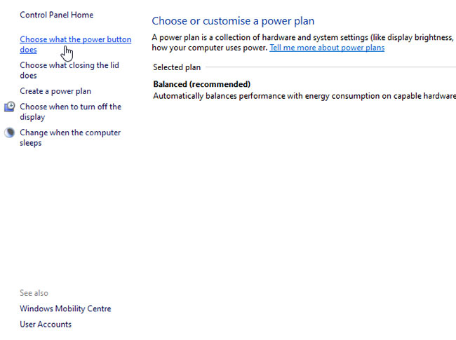 How to turn off laptop screen but still keep the computer running on Windows 10 Picture 4