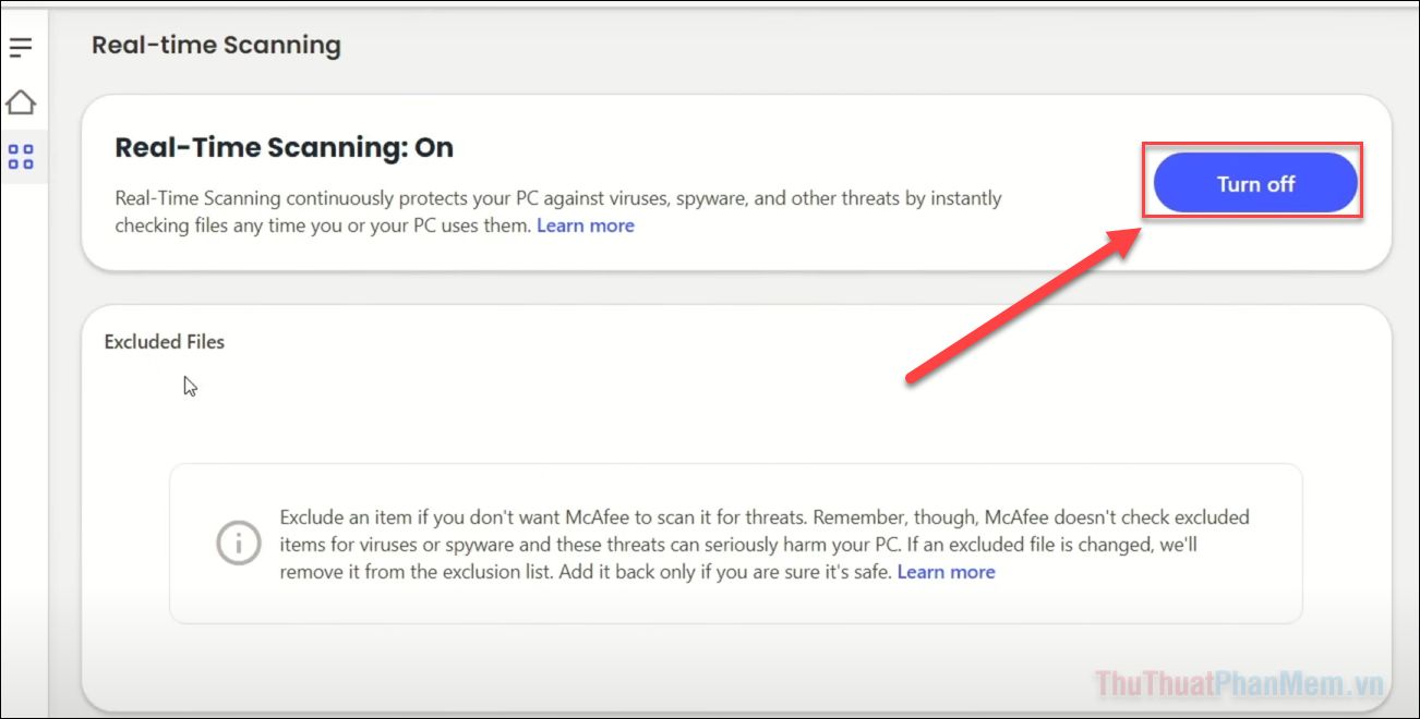 How to turn off Mcafee Windows 11 Picture 5