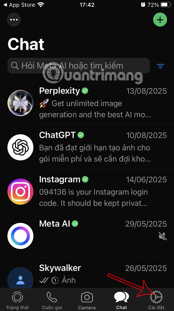 How to turn off WhatsApp message backup on phone Picture 1