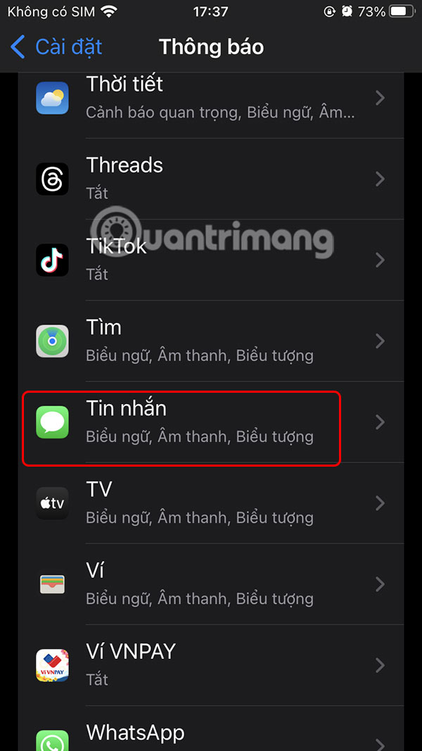 How to turn off multiple message notifications on iPhone Picture 2