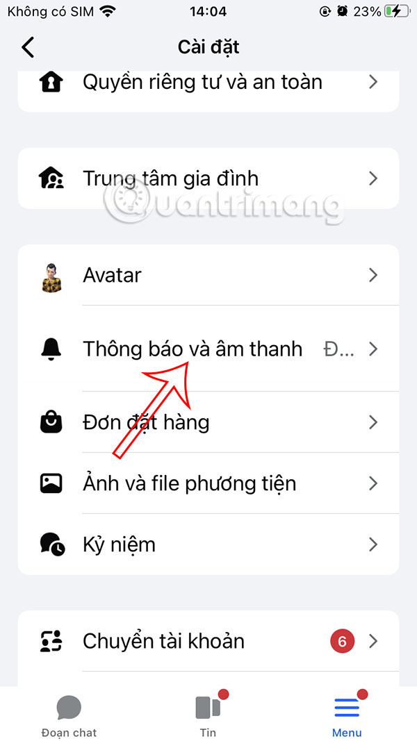 How to turn off Messenger notifications when logged out Picture 3
