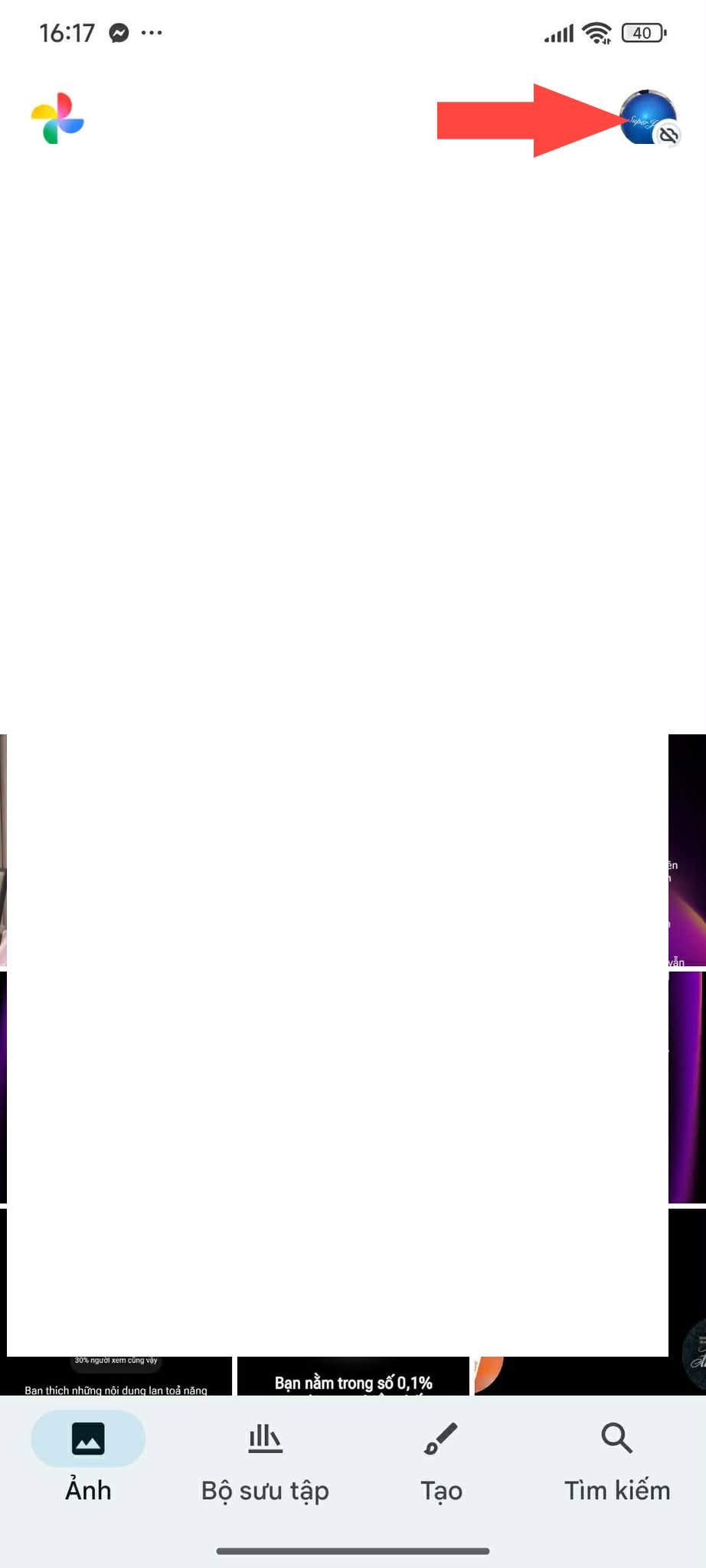 How to turn off moving photos in Google Photos Picture 1