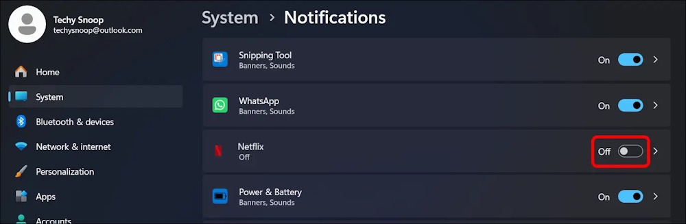 How to turn off Netflix notifications on your phone, TV, and computer. Picture 4