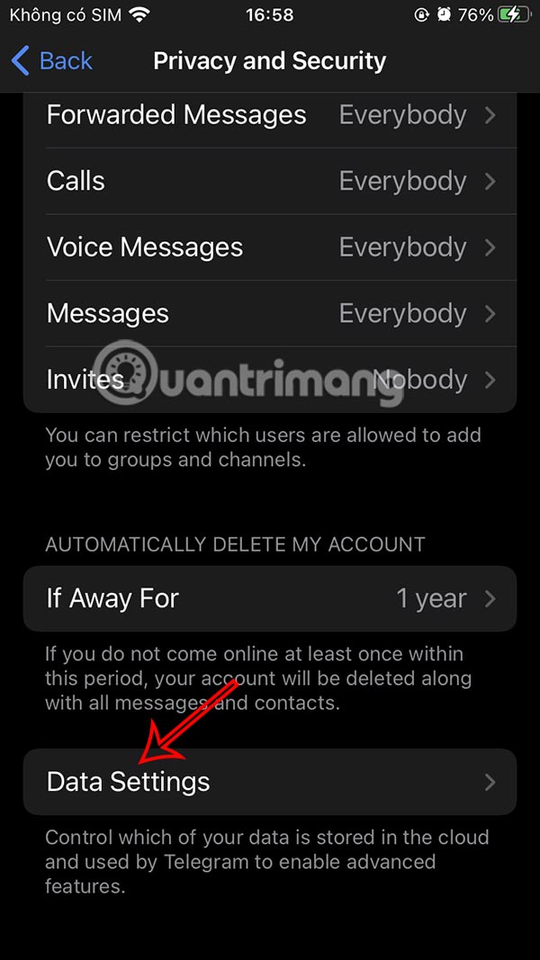 How to turn off notifications of friends joining Telegram Picture 14
