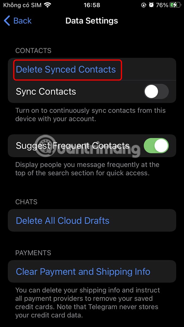 How to turn off notifications of friends joining Telegram Picture 15