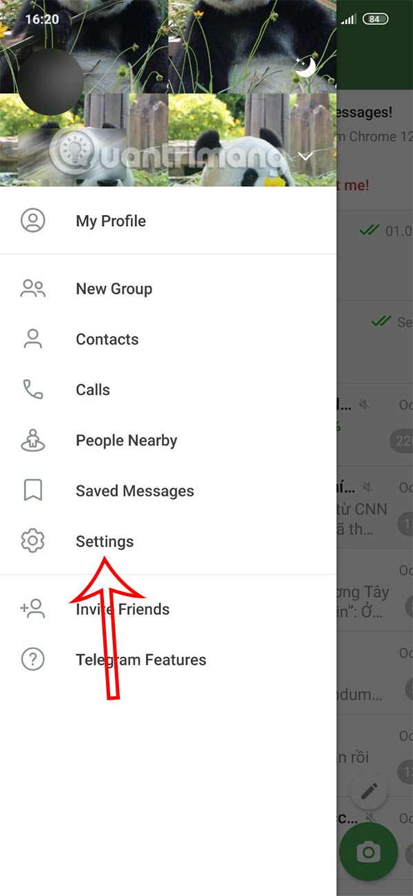 How to turn off notifications of friends joining Telegram Picture 6
