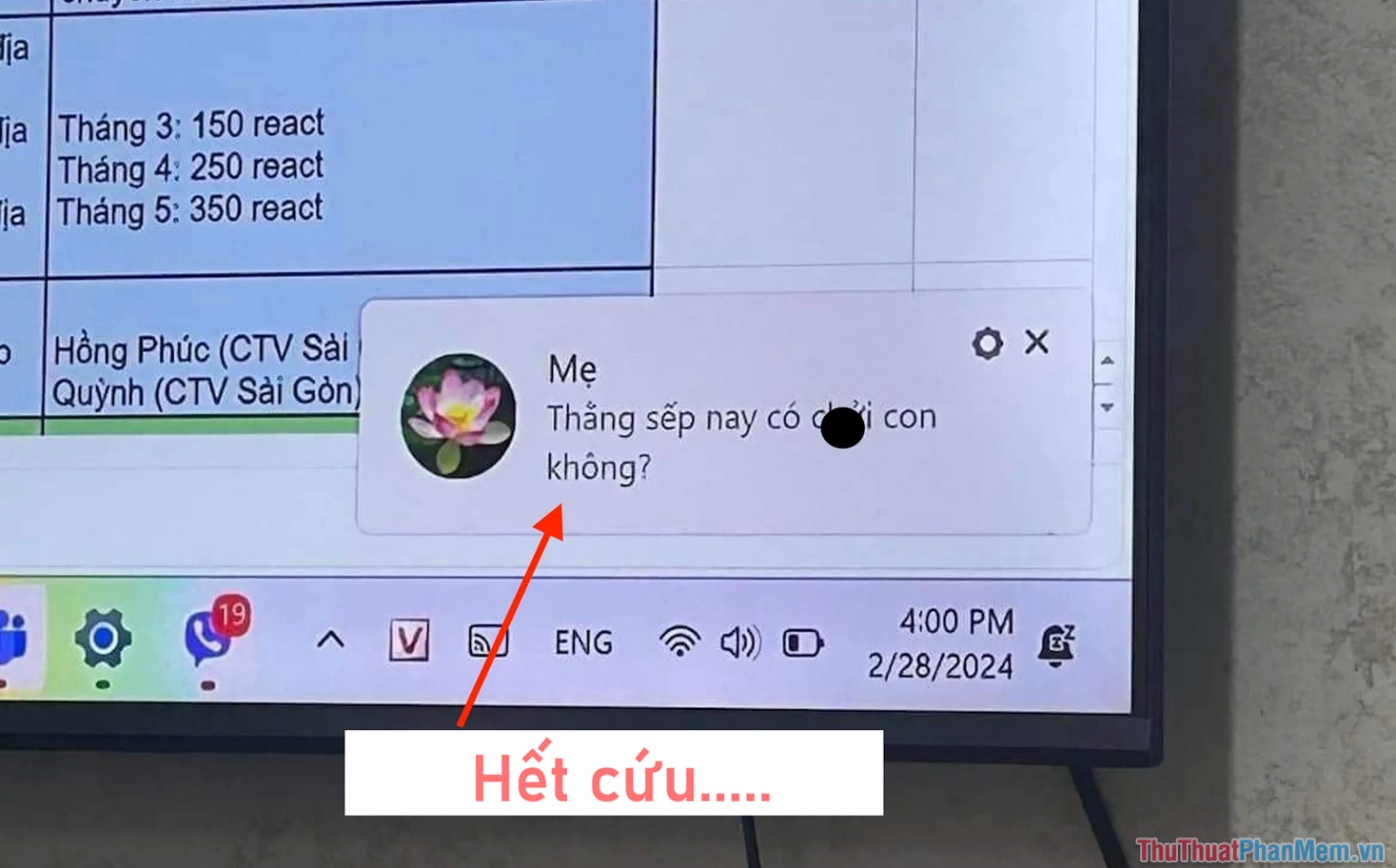 How to turn off notifications when showing PowerPoint presentation slides to not reveal personal information Picture 2