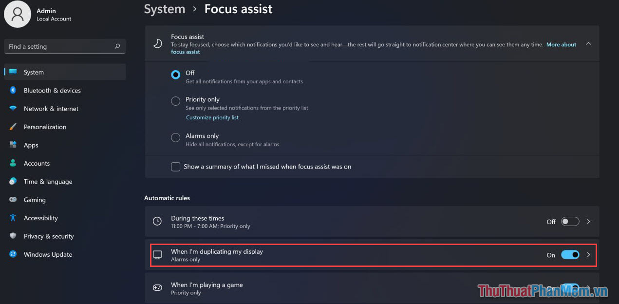 How to turn off notifications when showing PowerPoint presentation slides to not reveal personal information Picture 4