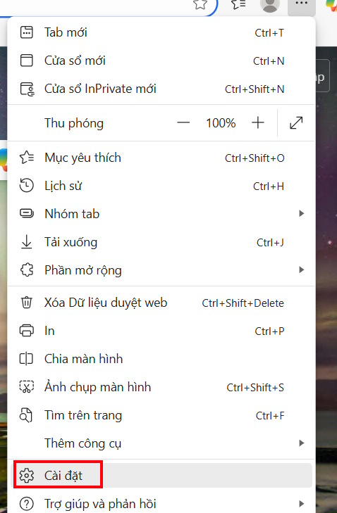 How to turn off password autofill on Microsoft Edge Picture 1