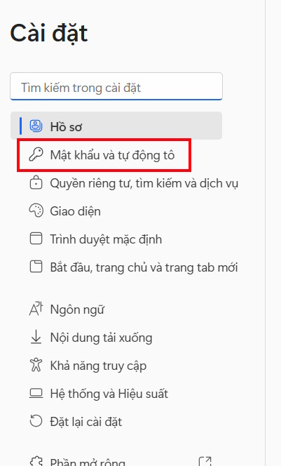 How to turn off password autofill on Microsoft Edge Picture 2