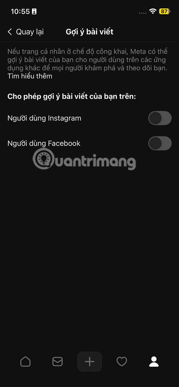 How to turn off Threads post suggestions on Facebook, Instagram Picture 8
