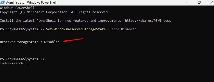How to turn off Reserved Storage to free up Windows space Picture 2