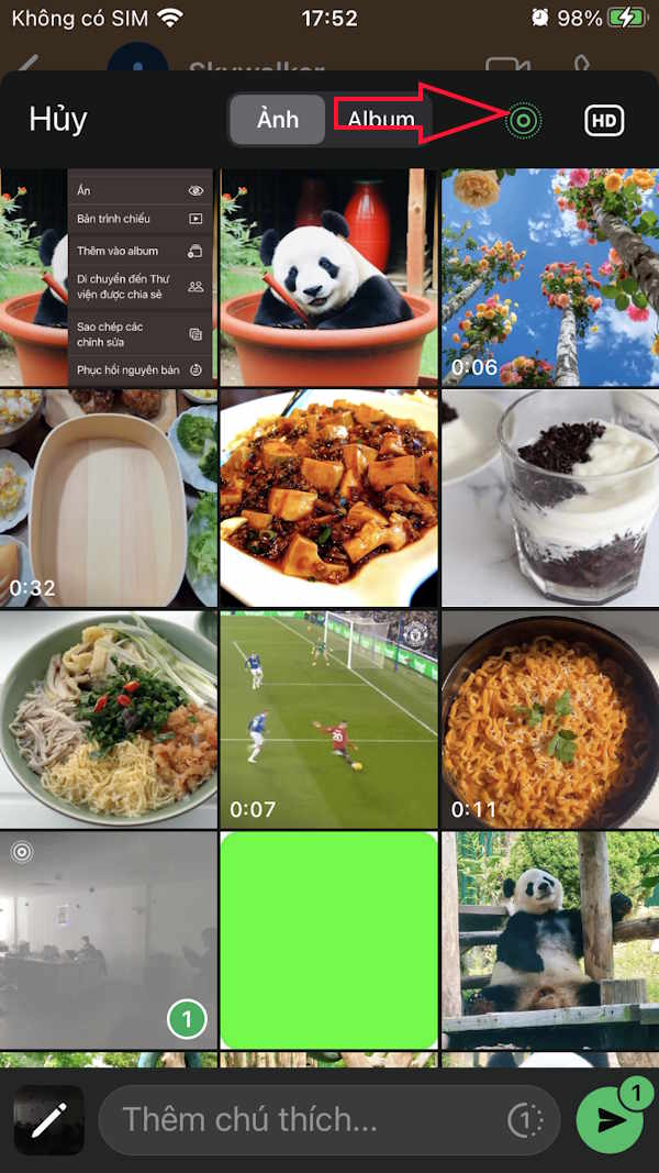 How to turn off sending Live photos in WhatsApp Picture 3