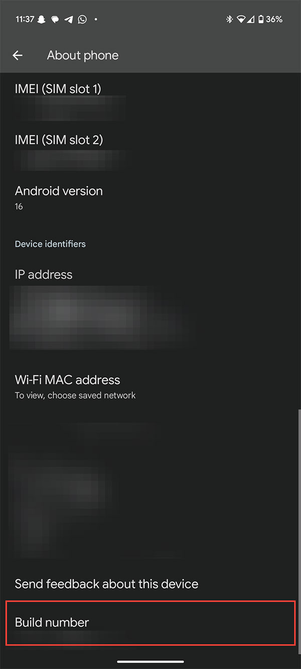 How to turn off screen sharing protection on Android Picture 2