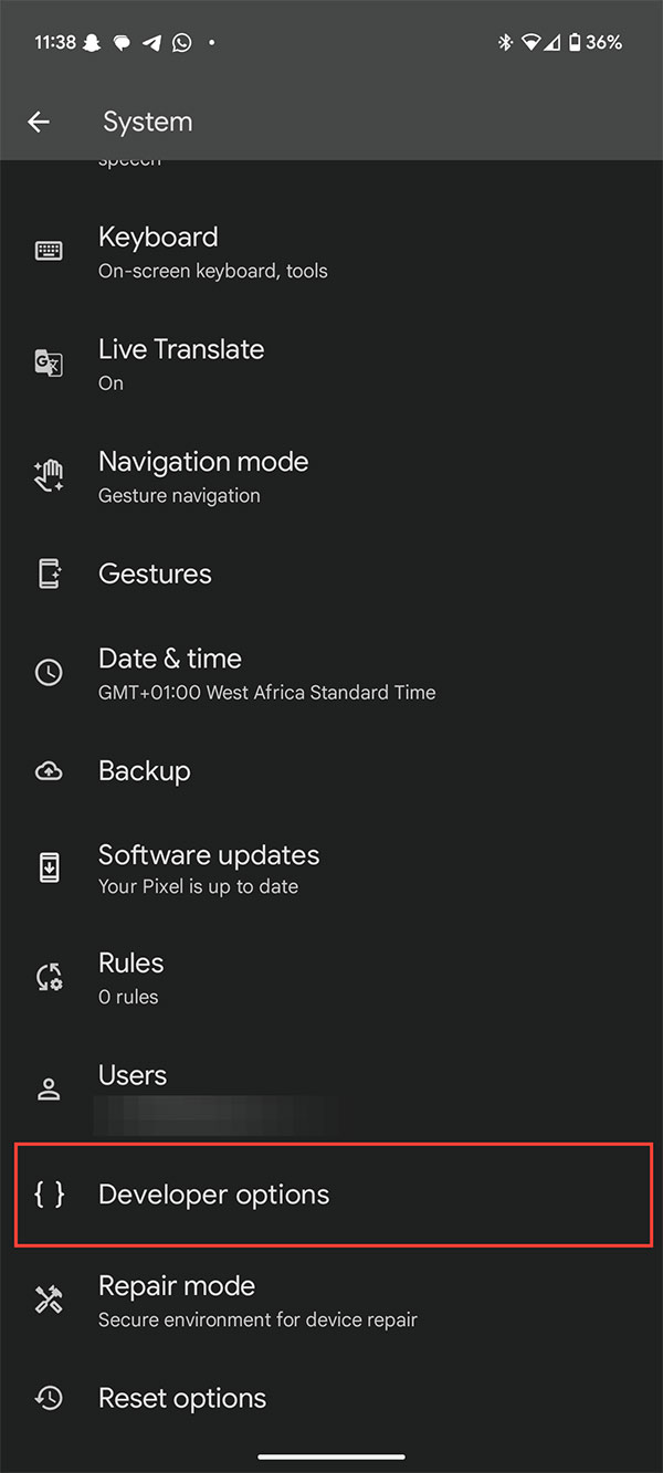 How to turn off screen sharing protection on Android Picture 3
