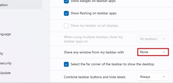 How to turn off Share with Copilot on Windows 11 Picture 1