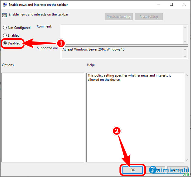 Picture 16 of How to quickly turn off weather display on Windows 11/10