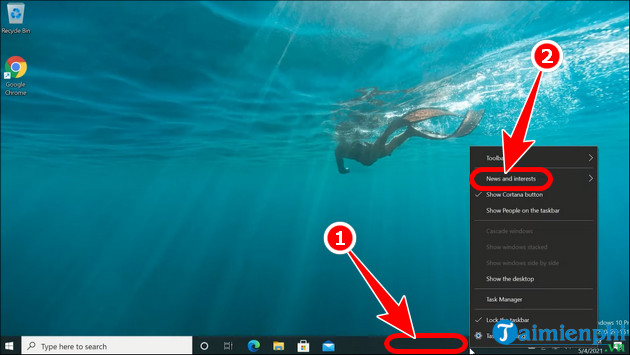 Picture 7 of How to quickly turn off weather display on Windows 11/10