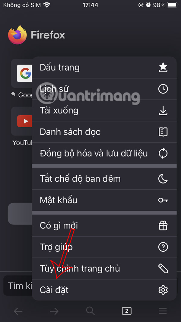 How to turn off notification to save login information on Firefox Picture 8