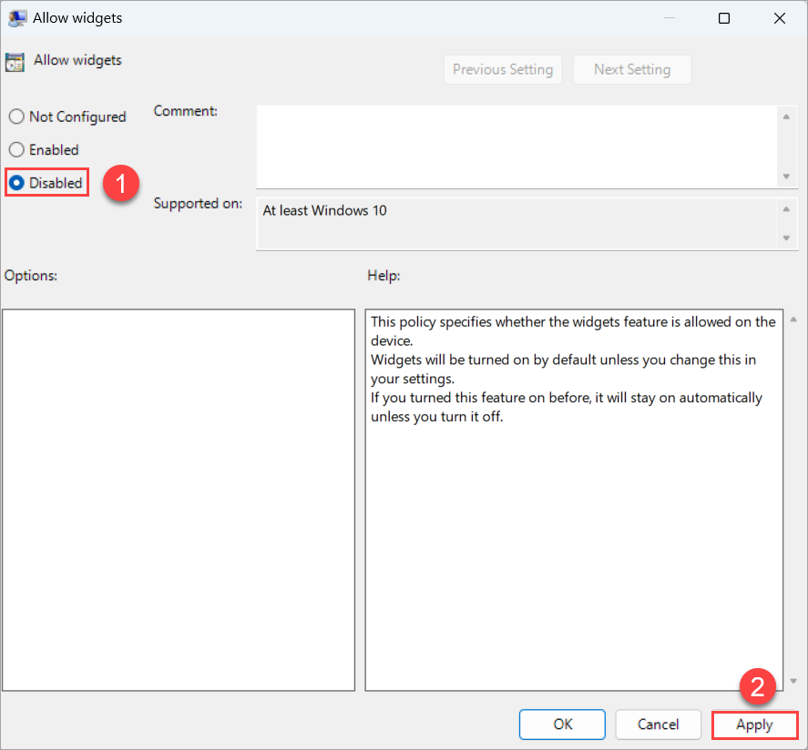 How to turn off weather on Windows 11 Picture 6