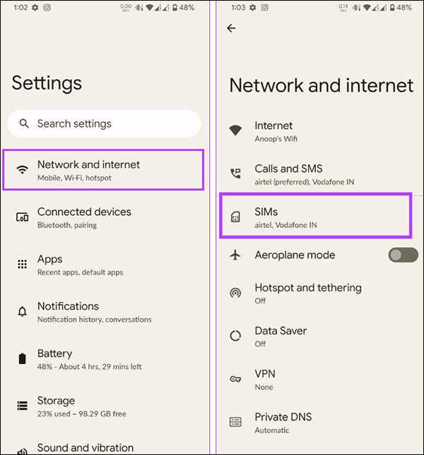 How to turn off WiFi calling on Android Picture 1