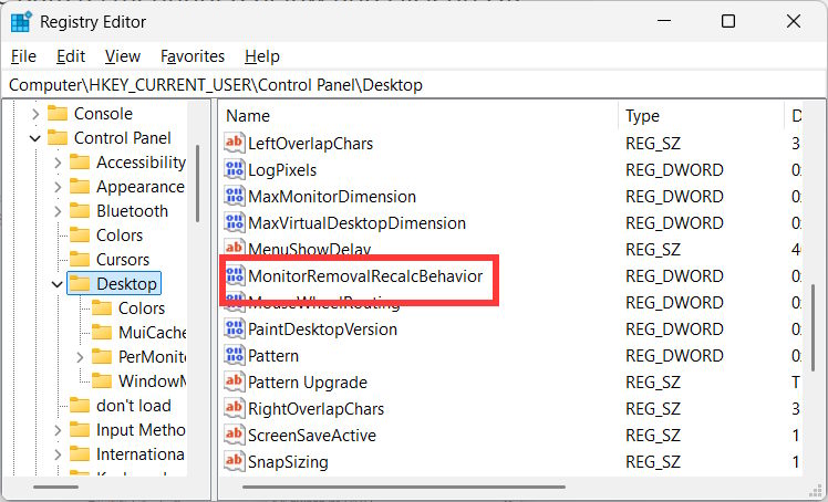 How to disable window minimization when the monitor is disconnected in Windows 11 Picture 5