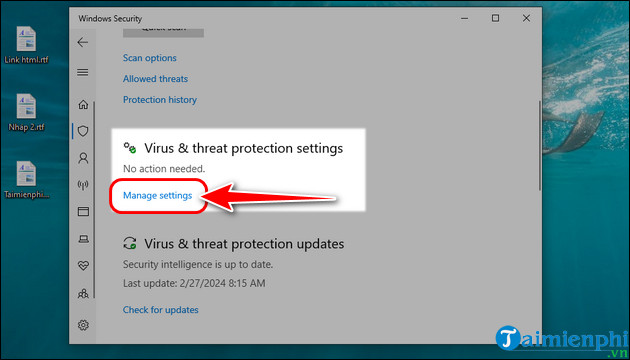 How to turn off Windows Defender on the latest Windows 10 2024 Picture 3