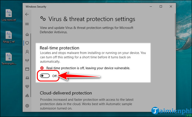 How to turn off Windows Defender on the latest Windows 10 2024 Picture 4