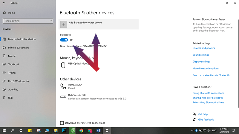 How to turn on Bluetooth on Windows 10 laptop correctly Picture 5