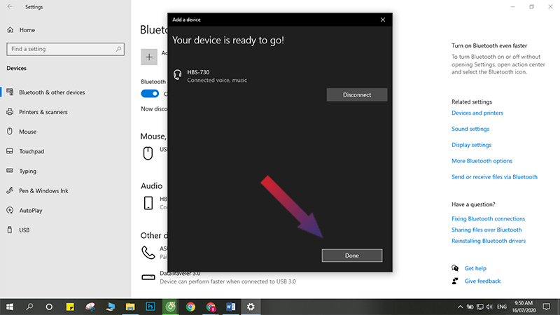 How to turn on Bluetooth on Windows 10 laptop correctly Picture 9