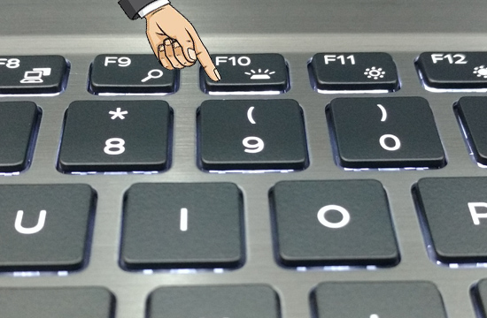 How to turn on keyboard light on Dell laptop? Picture 2
