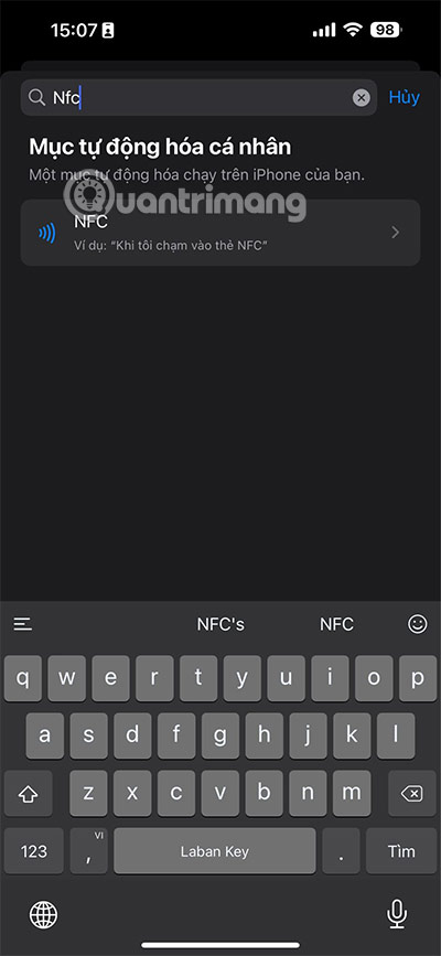 How to turn on NFC on iPhone, instructions on turning on NFC on the latest iPhone Picture 3
