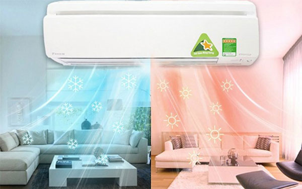 Picture 1 of How to properly and efficiently use the heating mode on your air conditioner to warm your home while saving electricity.