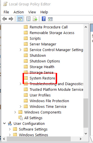 Picture 1 of How to enable or disable System Restore on Windows