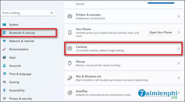 Picture 7 of How to turn the camera on and off in Windows 11