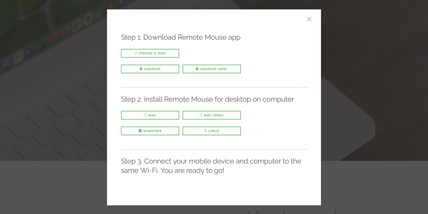 How to turn your iPhone into a wireless mouse with Remote Mouse Picture 3