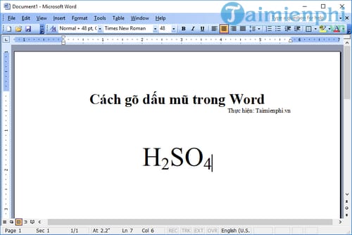 How to type caret in Word Picture 3