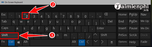 How to type @ on computer and laptop keyboard Picture 5