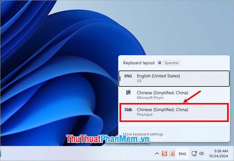 How to type Pinyin on Windows 11 computer Picture 11