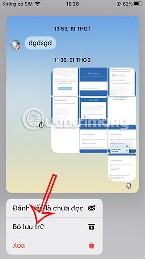 images 7 of How to unarchive Messenger messages on your phone and computer.